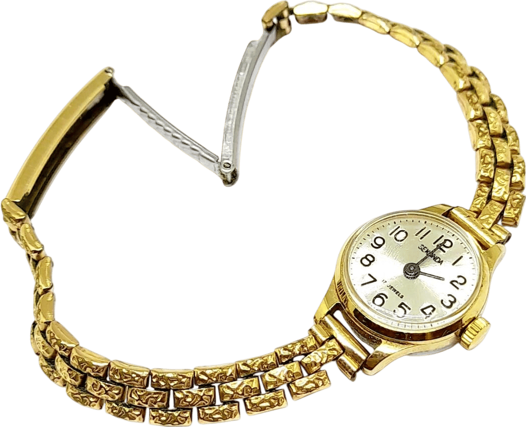 Vintage Rolled Gold Sekonda Watch 1970s