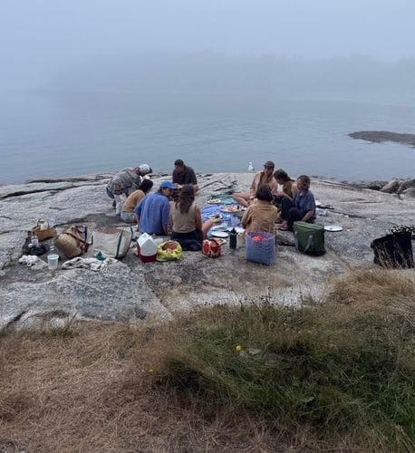 A rock picnic