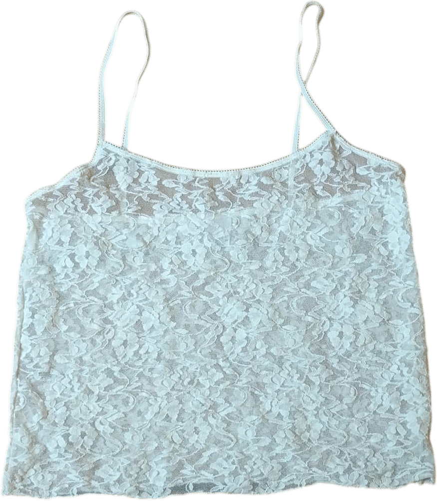 vintage white tank