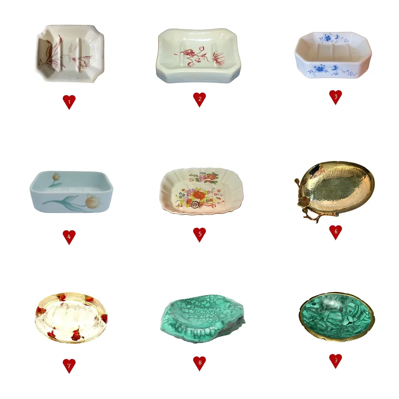 Beautiful Soap Dishes