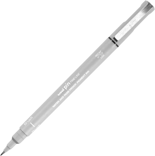 Uni Pin Brush Pen