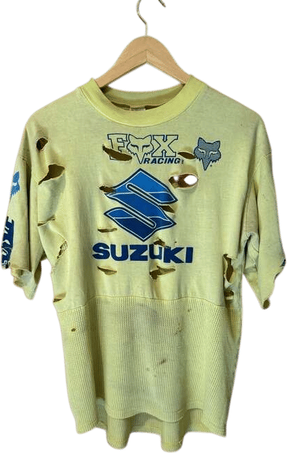 Fox Suzuki motocross jersey