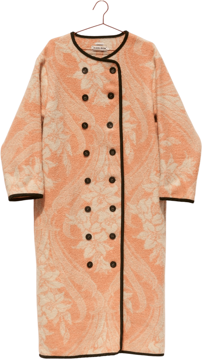 Long Brookes Jacket - Peach (Large)