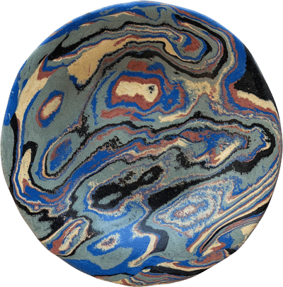 Handmade Marbled Plate