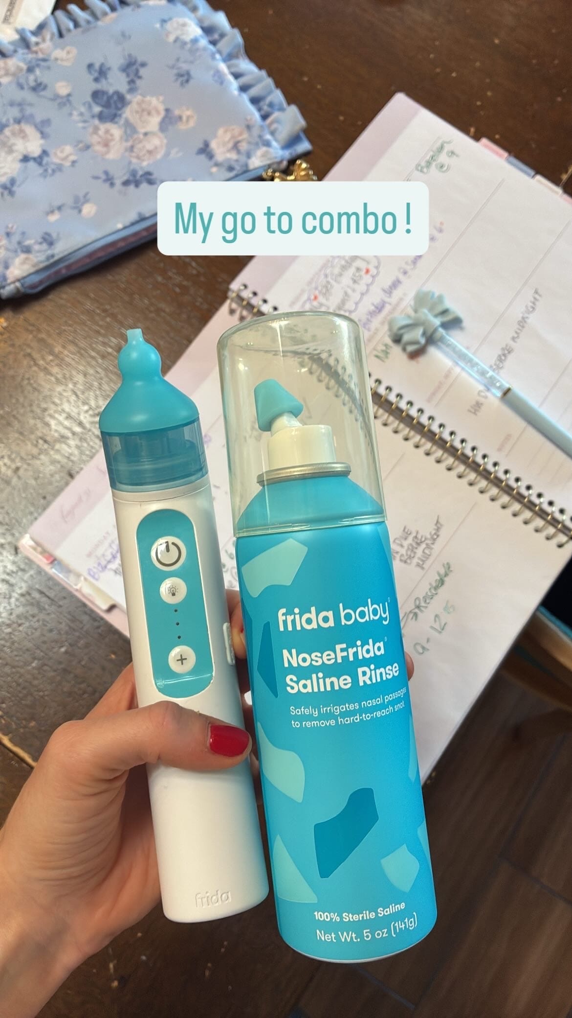 NoseFrida SnotSucker Saline Kit