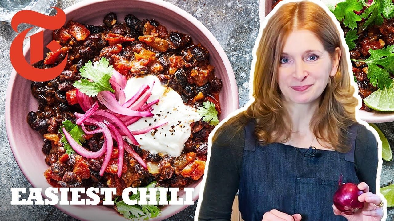 Melissa Clark’s Vegetarian skillet chili