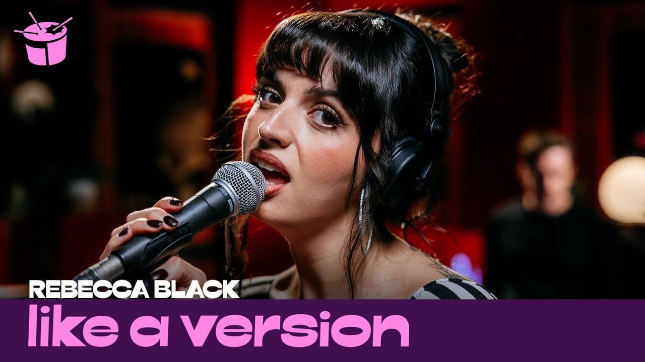 Rebecca Black covers Addison Rae’s ‘Fame is a Gun’