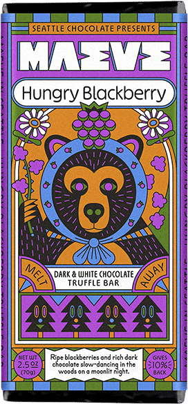 Hungry Blackberry Truffle Bar