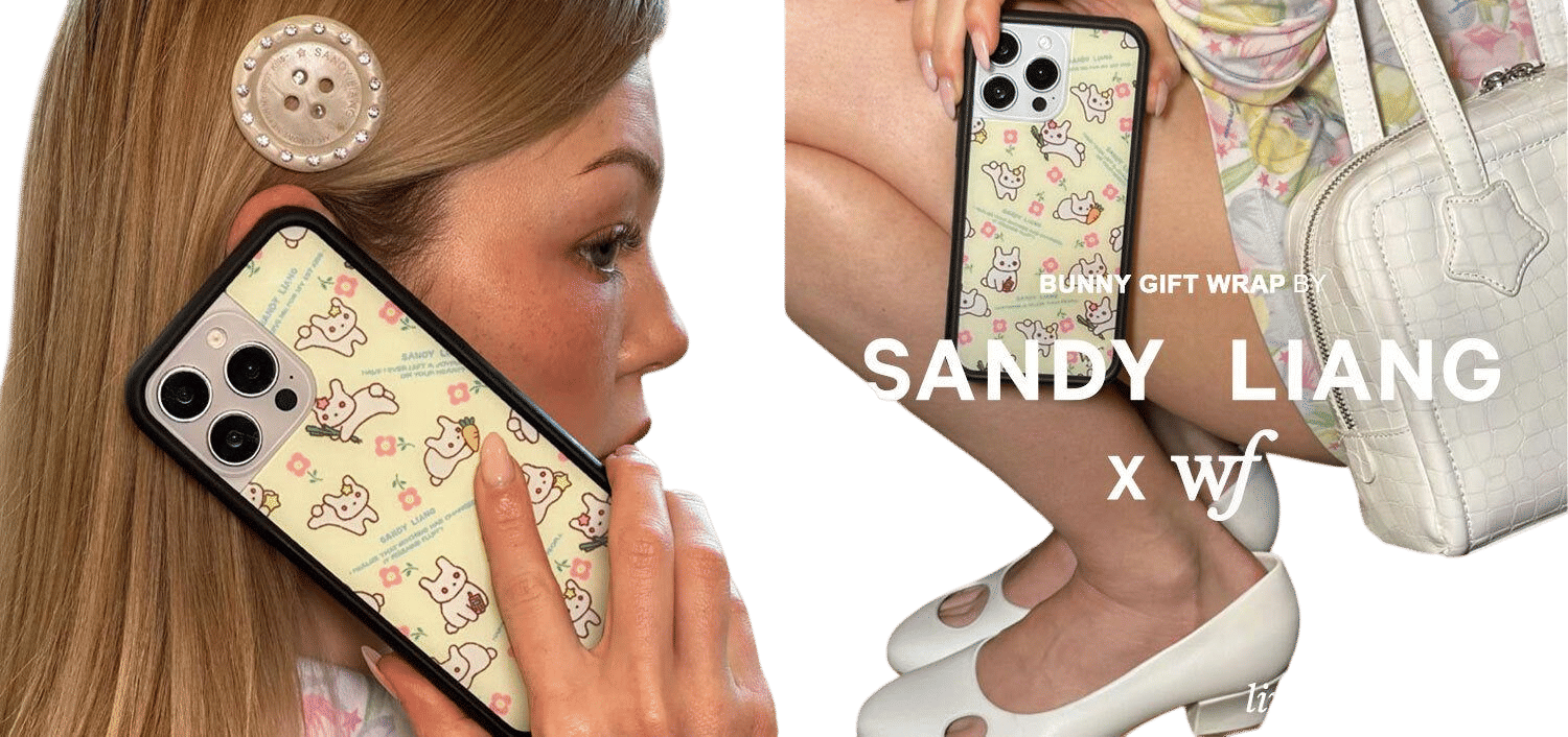 Sandy Liang x Wildflower phone case