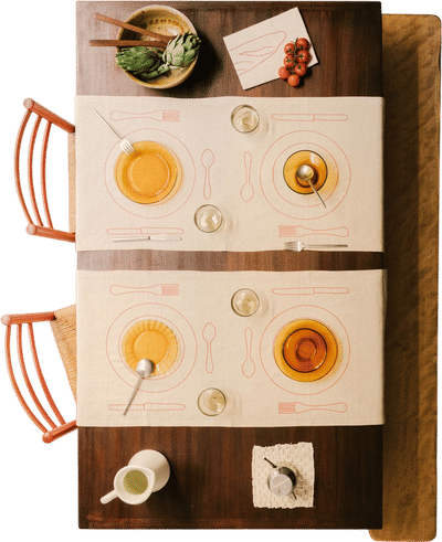 Minimaliste Duo Placemat