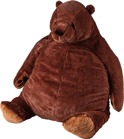 DJUNGELSKOG Soft Toy, Brown Bear