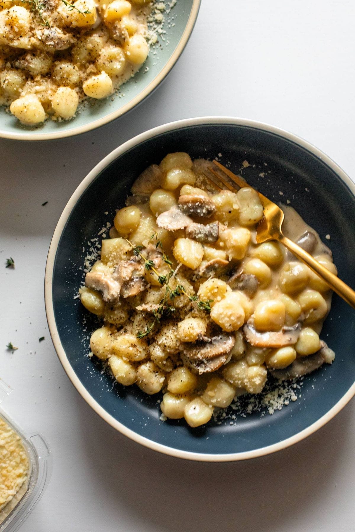 Gnocchi with Creamy Mushroom Sauce Recipe