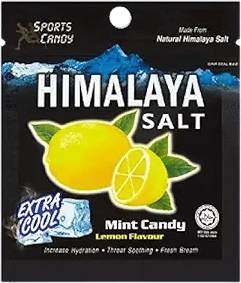 Big Foot Himalaya Salt Mint Candy Lemon Flavour 15g (24 Packs)
