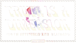 “Truth is a Dimension (Both Invisible and Blinding)” by Josh Ritter