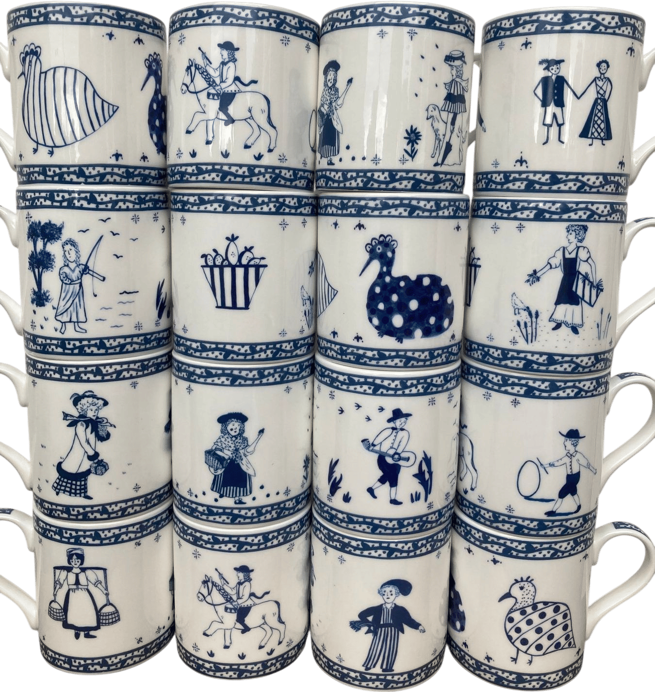 Blue Mugs