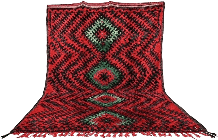 moroccan berber kilim vintage rug - 7.9 FT X 10.9 FT / 8x11