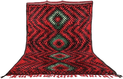 Vintage Moroccan Berber Kilim Rug