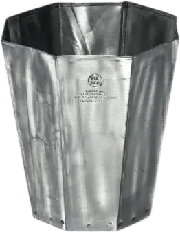 Recycled Steel Trashcan