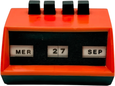1970s french perpetual calendar