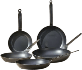 Mineral B Carbon Steel Omelette Pan