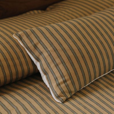 Vintage Stripe Lumbar Pillow