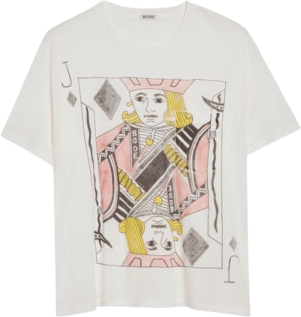 Bode Jack of Diamonds Pocket Tee