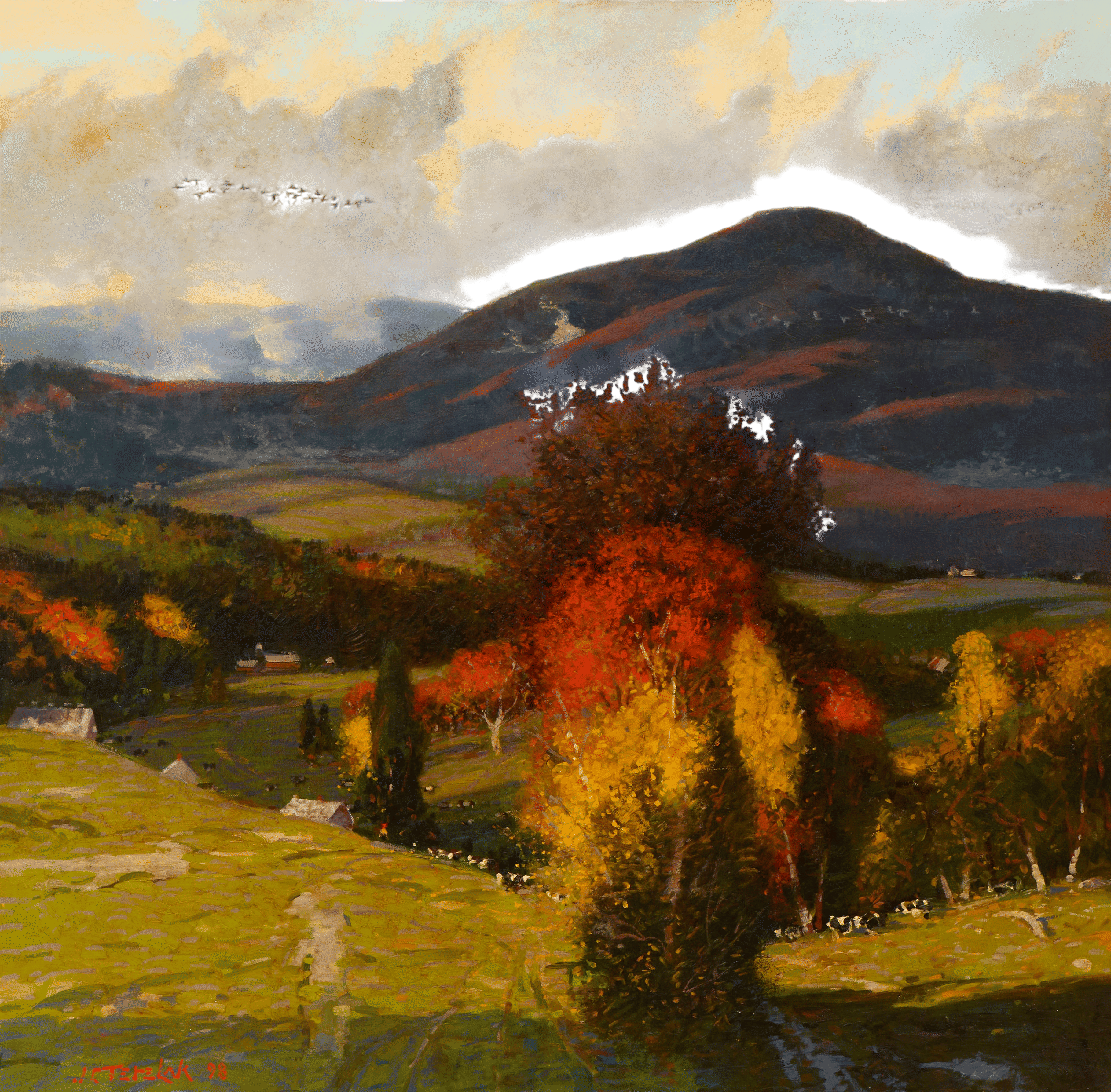 Migration (Mount Mansfield from Jeffersonville, VT) (1998)