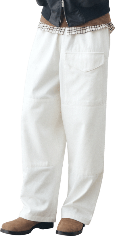 Nava Pant in Salt