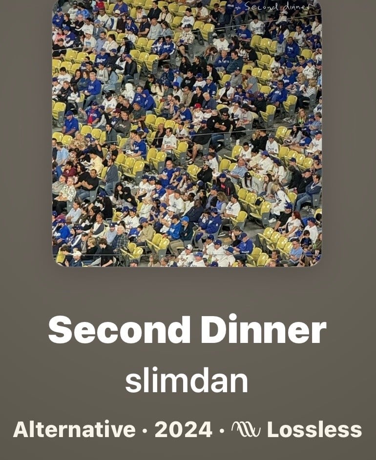 slimdan -Second Dinner (2024)