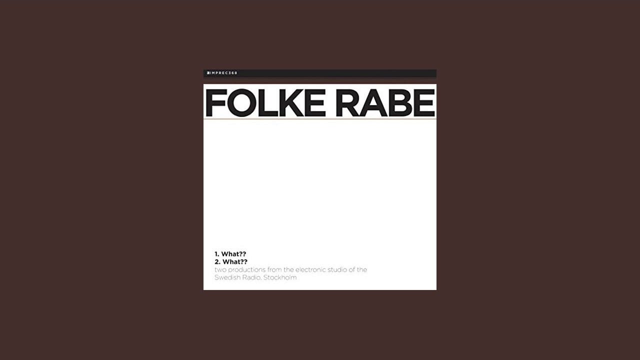 Folke Rabe - What (full album)