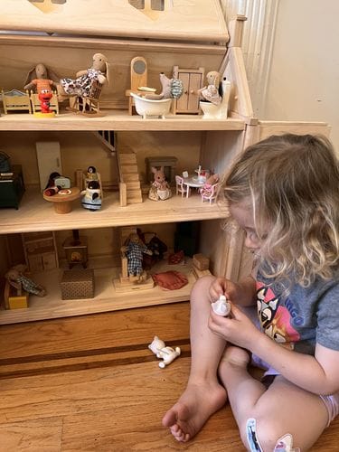 A big old dollhouse
