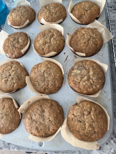 Flour Banana Loaf Muffins Recipe
