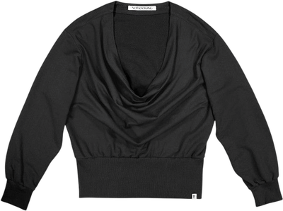 Deep Cowl Neck Sweatshirt