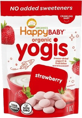 Happy Baby Organic Yogis Strawberry