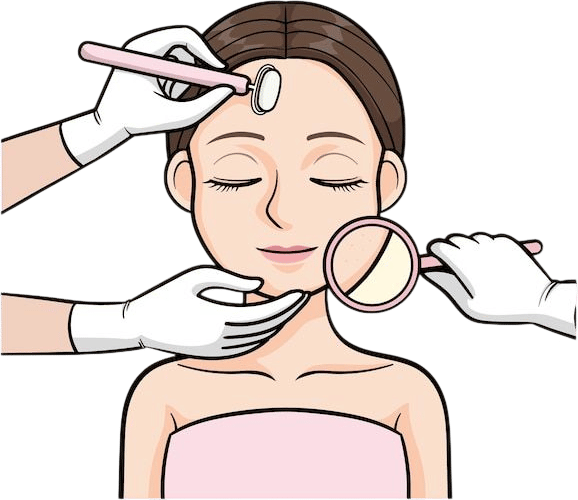 going to the dermatologist