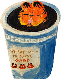 Garfield From Memory