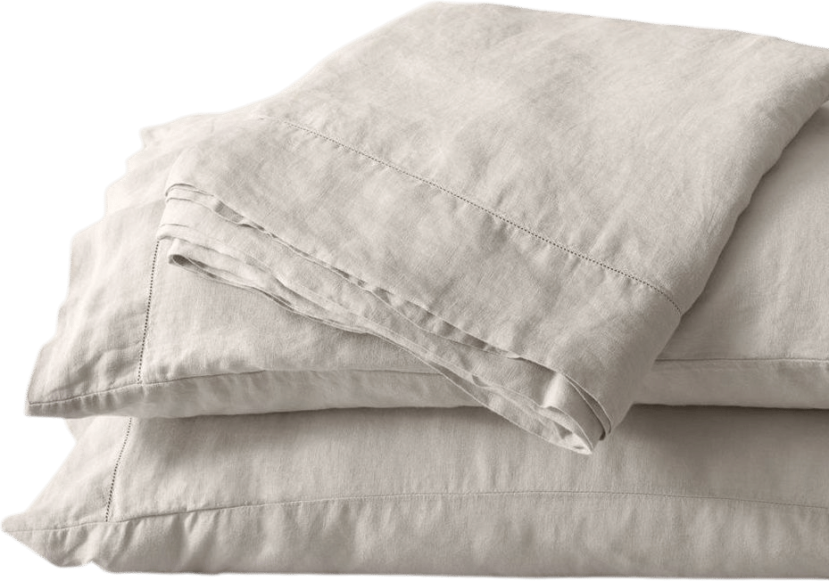 Stonewashed Linen Sheet Set