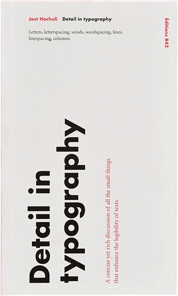 Detail in typography (Jost Hochuli)