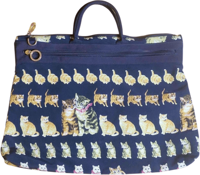 1990s Versace Originale Kittens Handbag