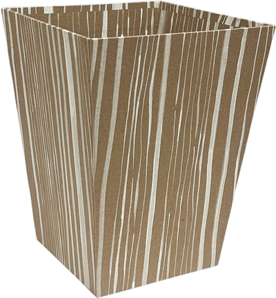 KRB Hand-Painted Waste Basket