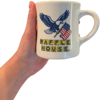 waffle house diner mug