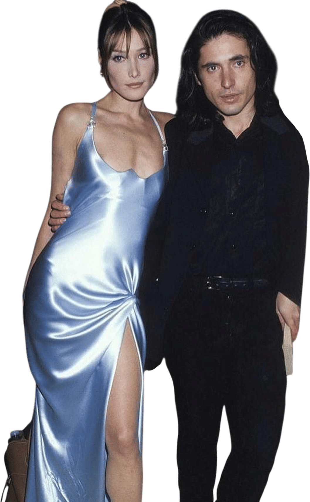 Carla Bruni in Versace Couture SS/1995 dress