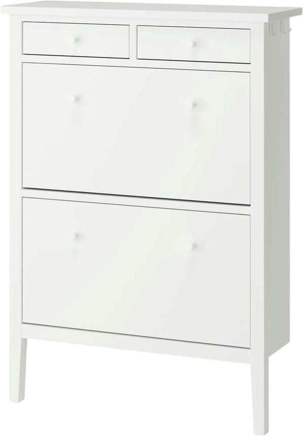 HEMNES Shoe Cabinet with 2 Compartments