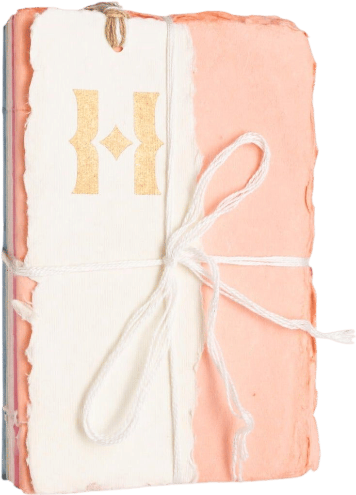 Huntington’s Pastel Rainbow Parchment Paper Journal