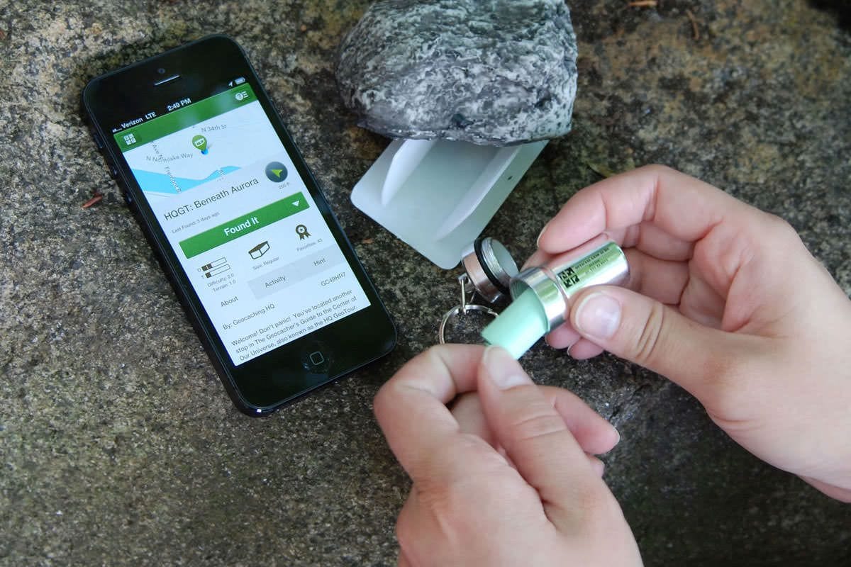 Geocaching!