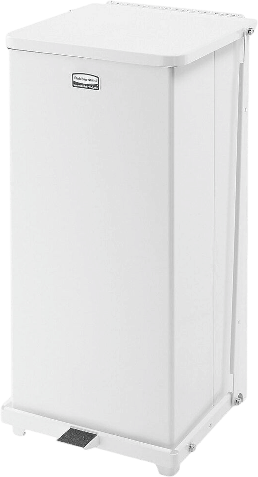 Rubbermaid 13 Gallon Steel Medical Step Can