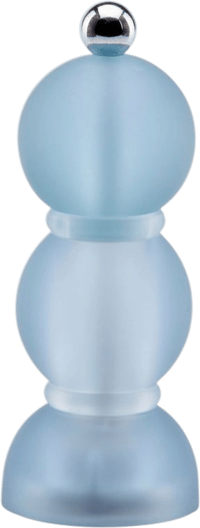 Blue Frosty Mini Bob Salt or Pepper Mill