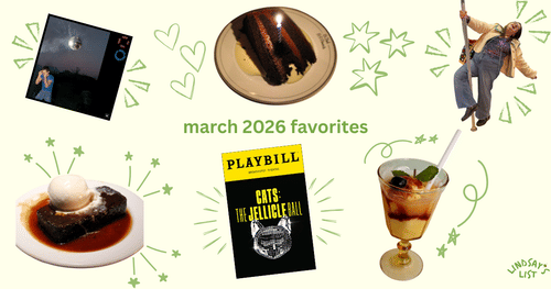 March 2026 Favorites