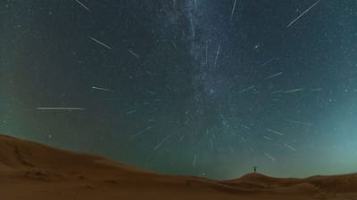 Perseid meteor shower