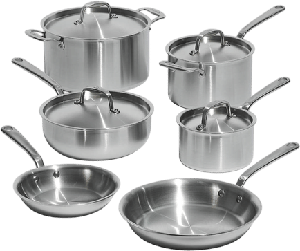 stainless steel starter set
